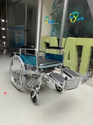 Wheelchair,Clip-on Seat Can Remove٥₩Toilet Wheelchair0ዊልቼር