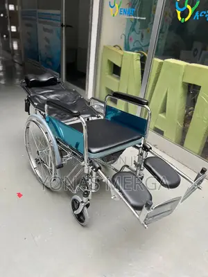 Commode Seat Reclining Wheelchairو4wheelchair፱كwheelchair