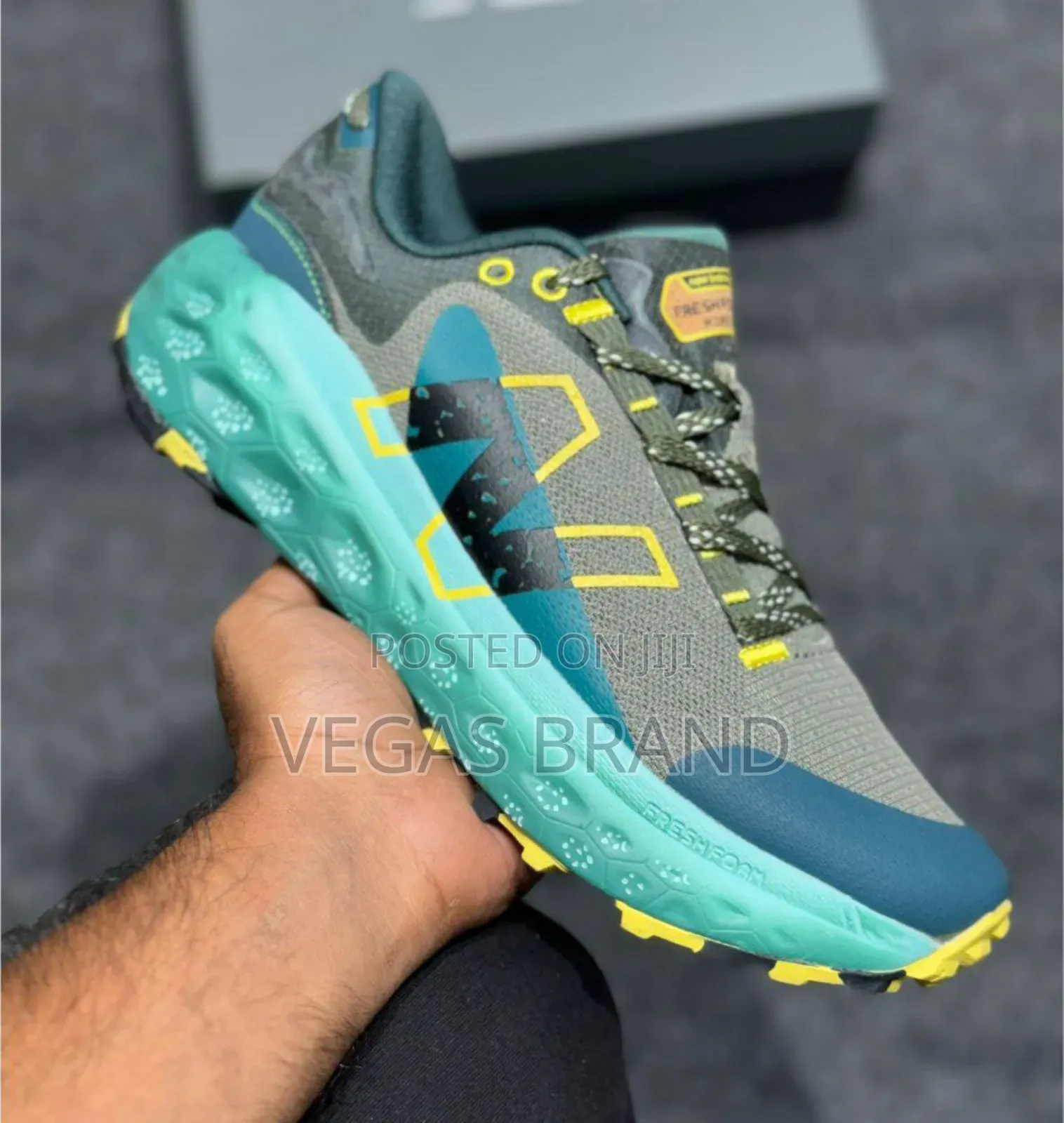 New Balance Fresh Foam Light Blue Master Quality Shoes