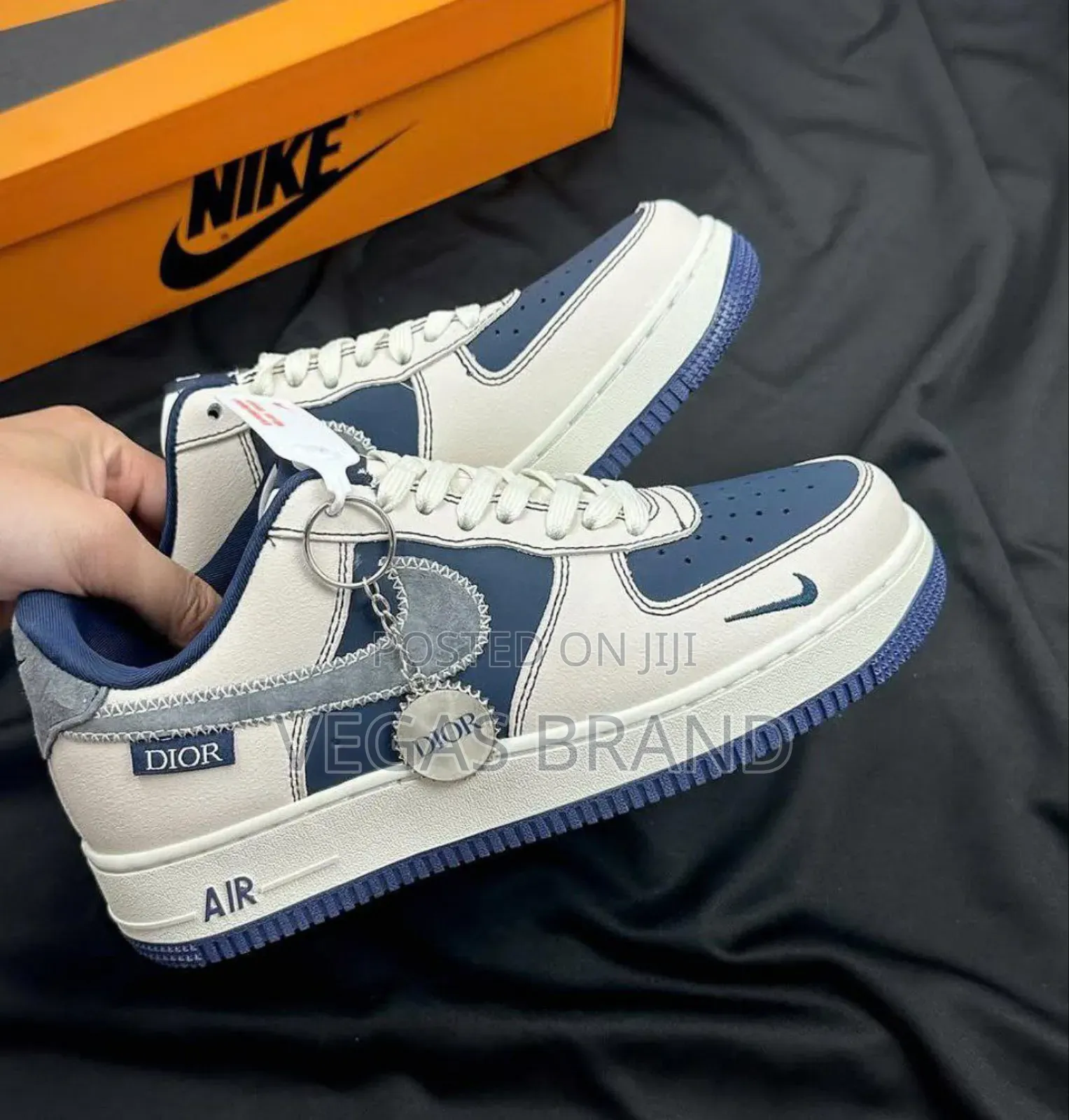 Nike Air Force 1 07 Low Dior Navy Master Quality Shoes