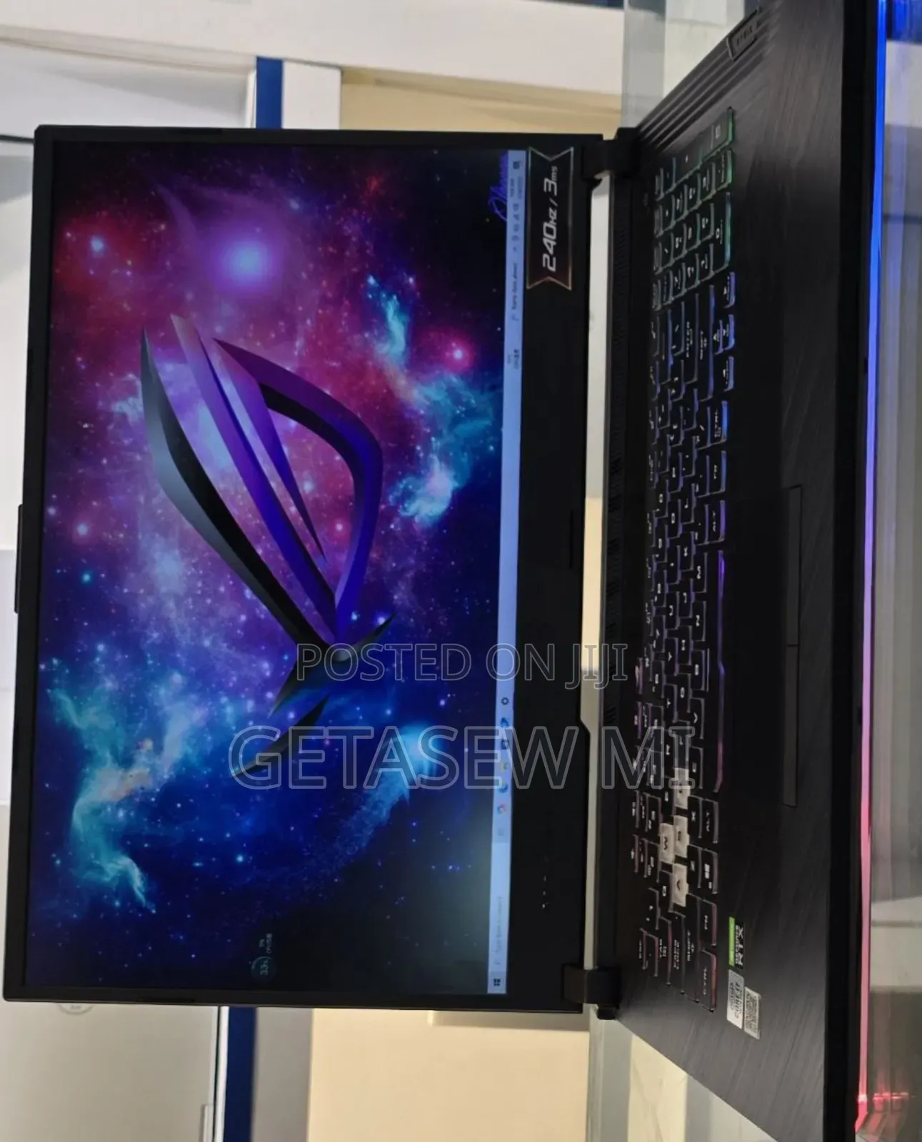 New Laptop Asus ROG Strix G17 16GB Intel Core I7 SSD 1T