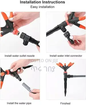 360° Rotating Irrigation Sprinkler