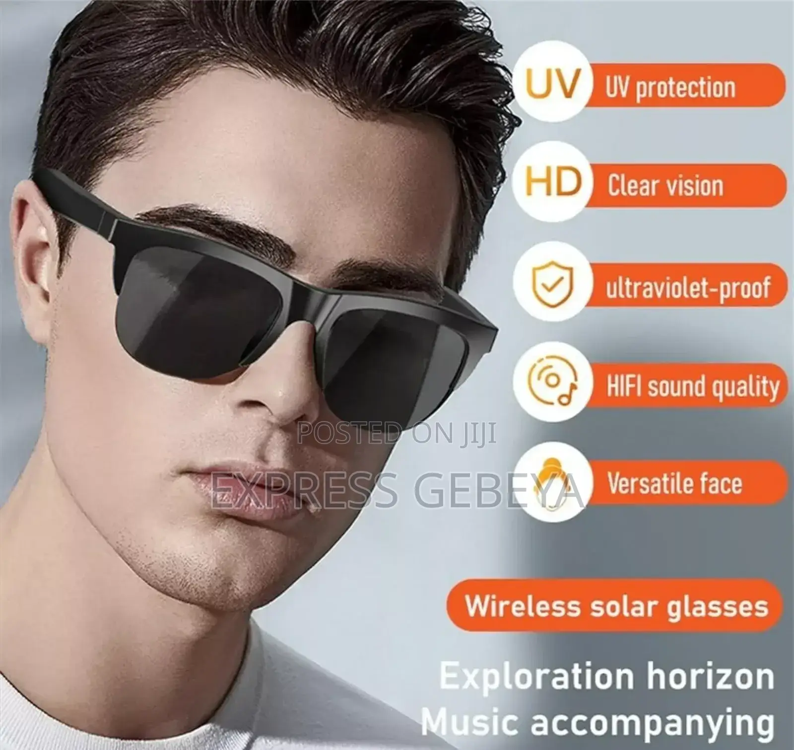 Glasses Wireless Headset