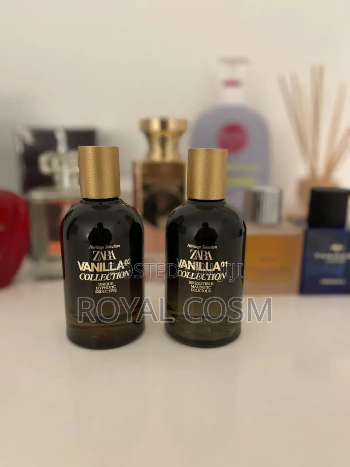 Original Zara Vanilla Collection Duo Set Men's Perfumes