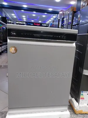 Photo - Midea Dishwasher 10 Programs Wifi Capacity 14 Dish 3 Shelves
