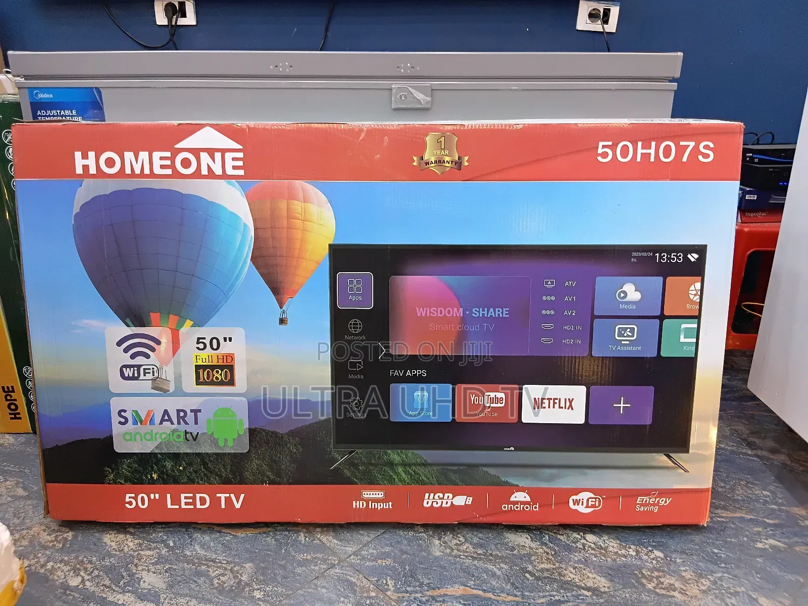 Home One 50 Inch Smart Uhd Tv