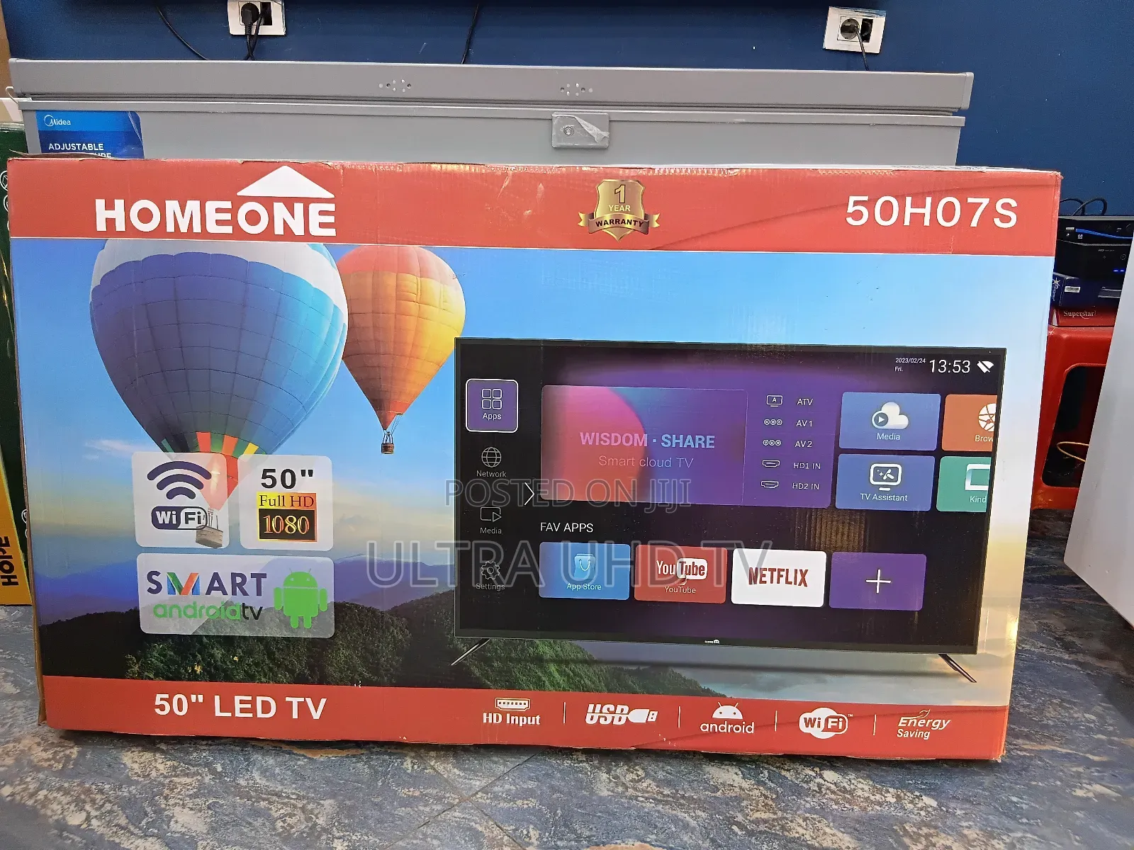 Home One 50 Inch Smart Uhd Tv