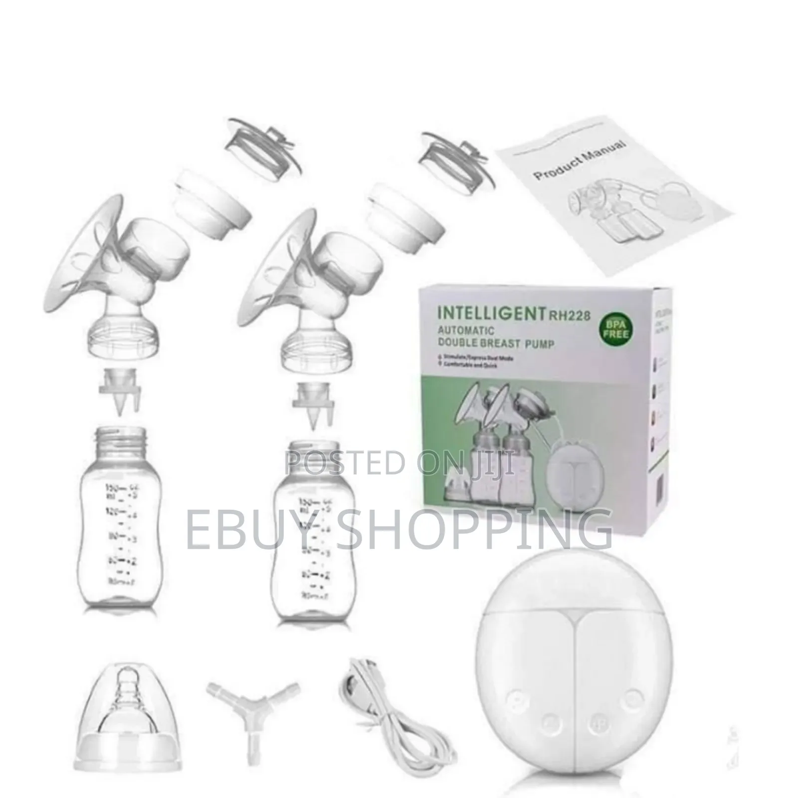 Wearable Breast Pump –3 Customizable Speeds Silent Operation