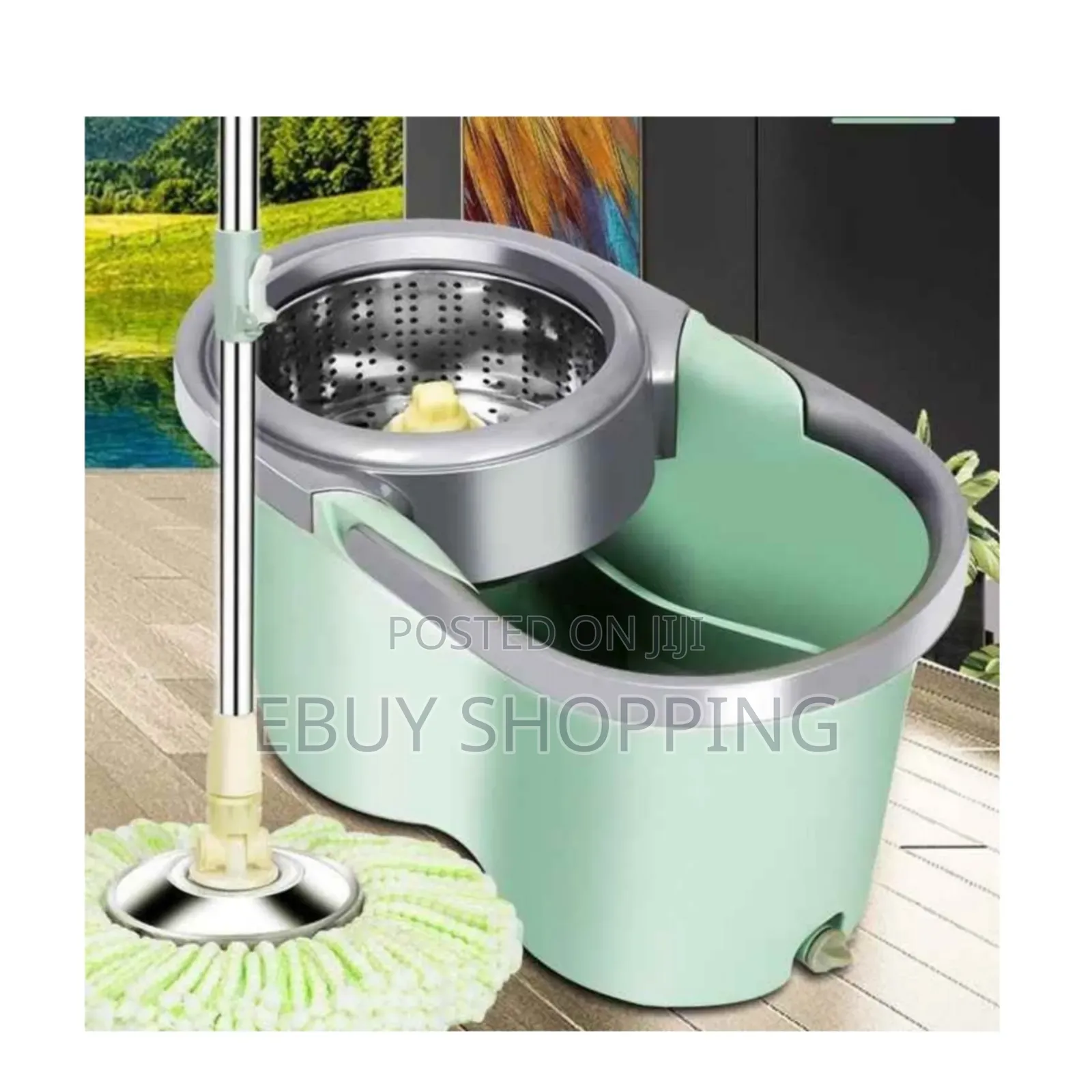 Mop Professional-Grade Cleaning With Durable Wringer System