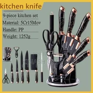 9pcs Stainless Steel Knife Set