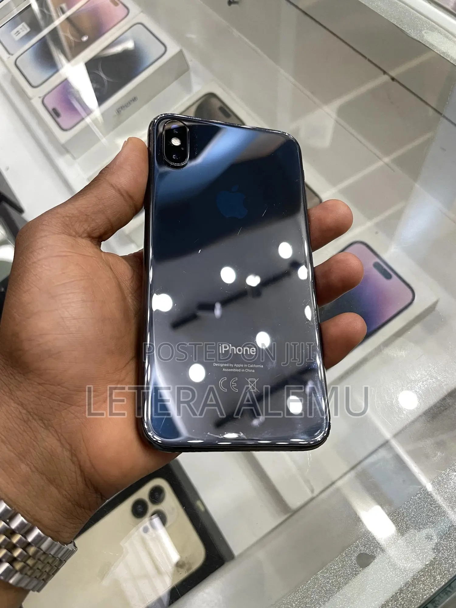 New Apple iPhone X 256 GB Black