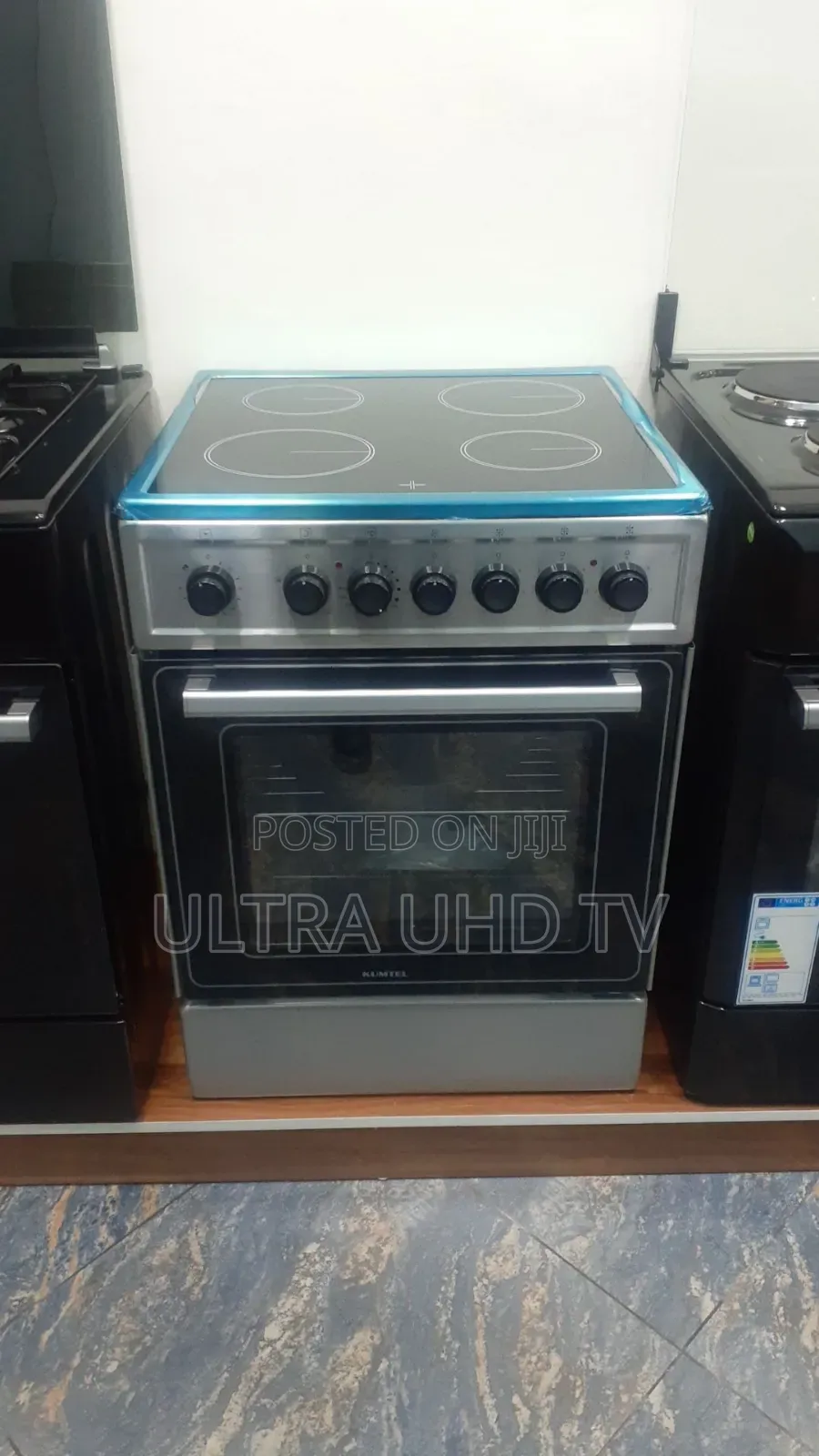 Kumtel Vetro-Ceramic Manual Stainless Standing Oven 60×60.