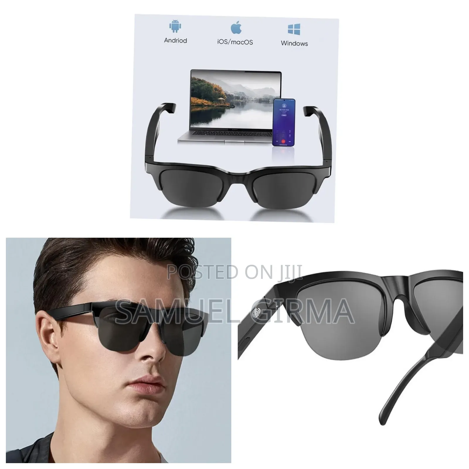 Glasses Wireless Headset
Ultraviolet Proof Glasse