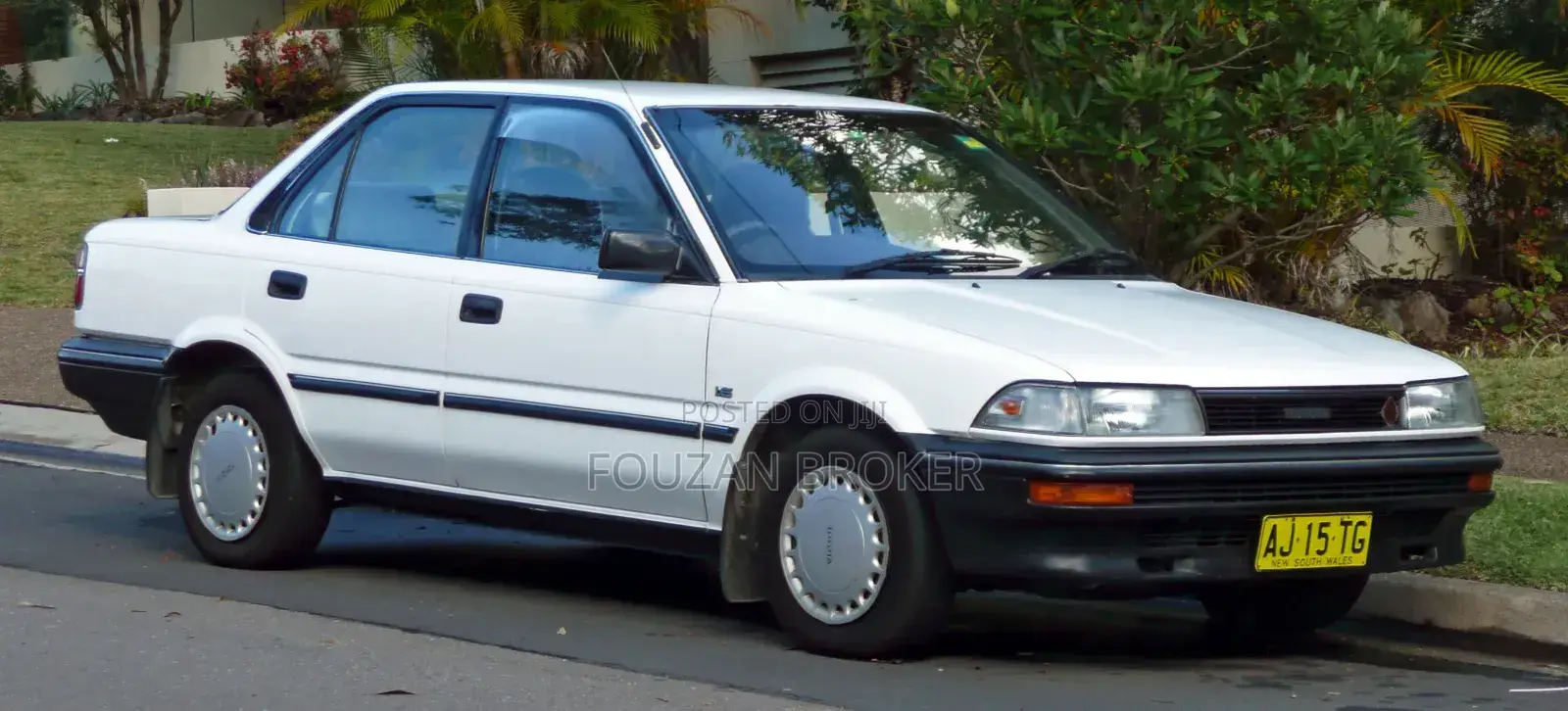 Toyota Corolla II 1987 White