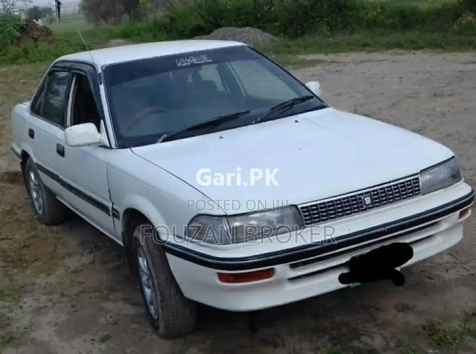 Toyota Corolla II 1987 White