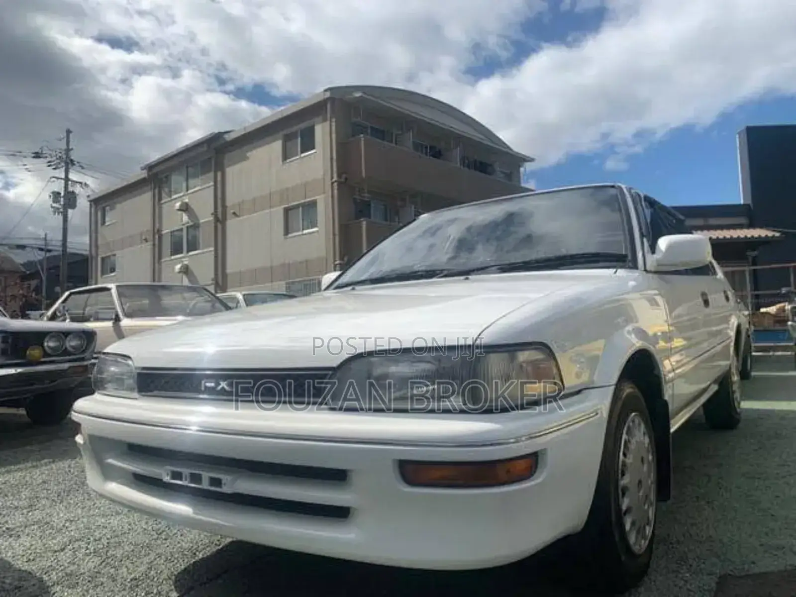 Toyota Corolla II 1987 White