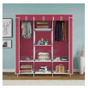 Zippered Wardrobe With Carbon-Reinforced Connectors**