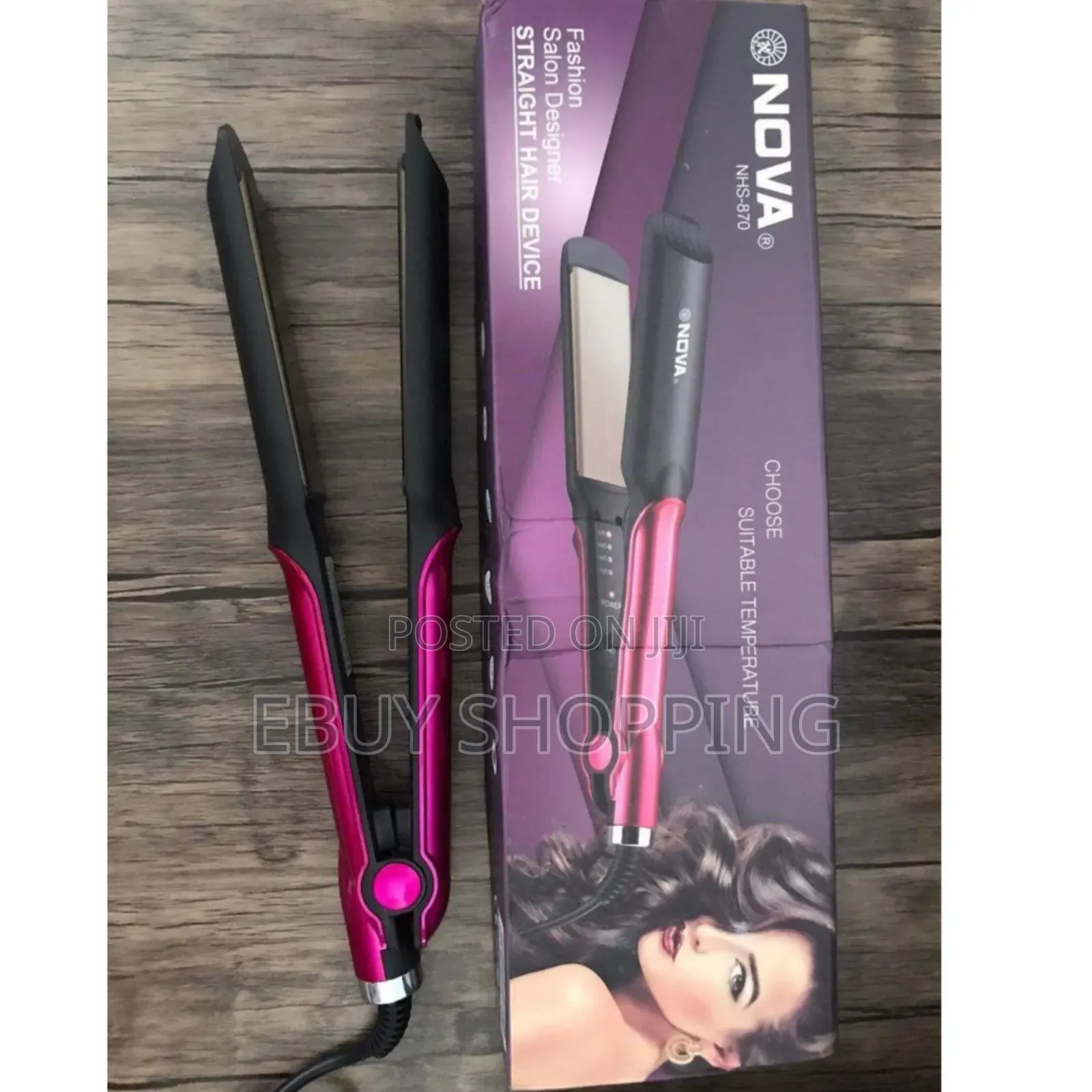 Nova የፀጉር ፔስትራ: ከ160-220° የሙቀት ቁጥጥር �ለው ሞደርን ስታይል!**