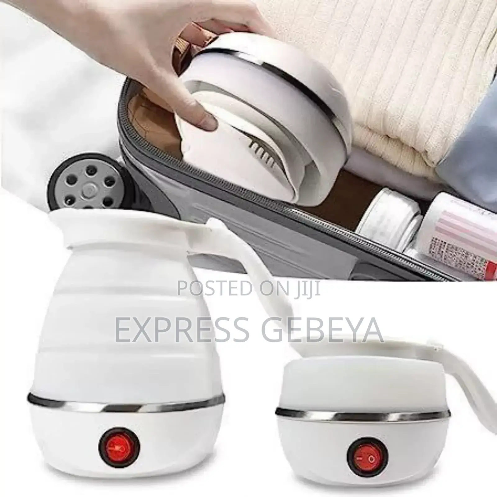Foldable Electric Kettle 600ml