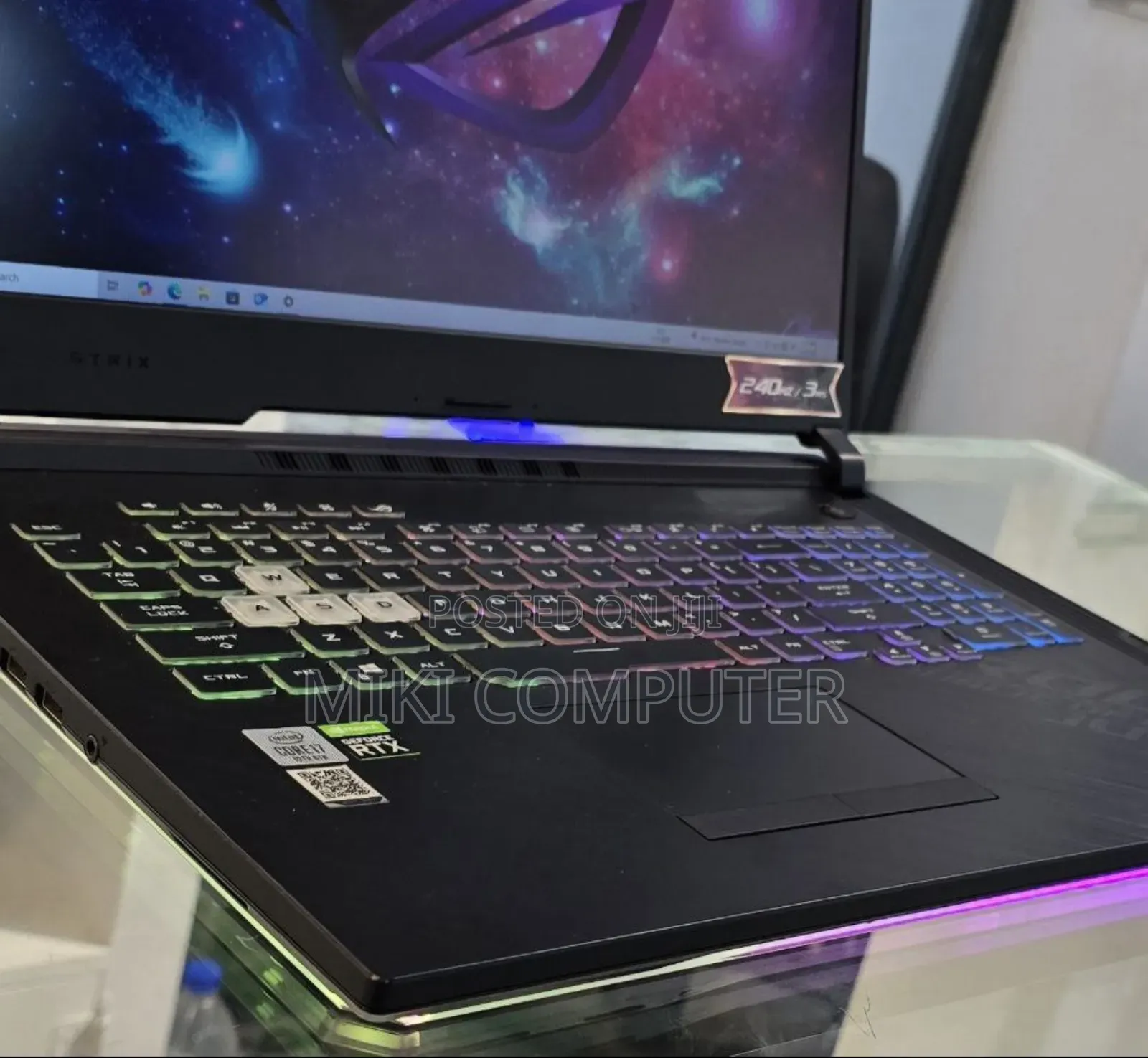 New Laptop Asus ROG Strix G15 16GB Intel Core I7 SSD 1T