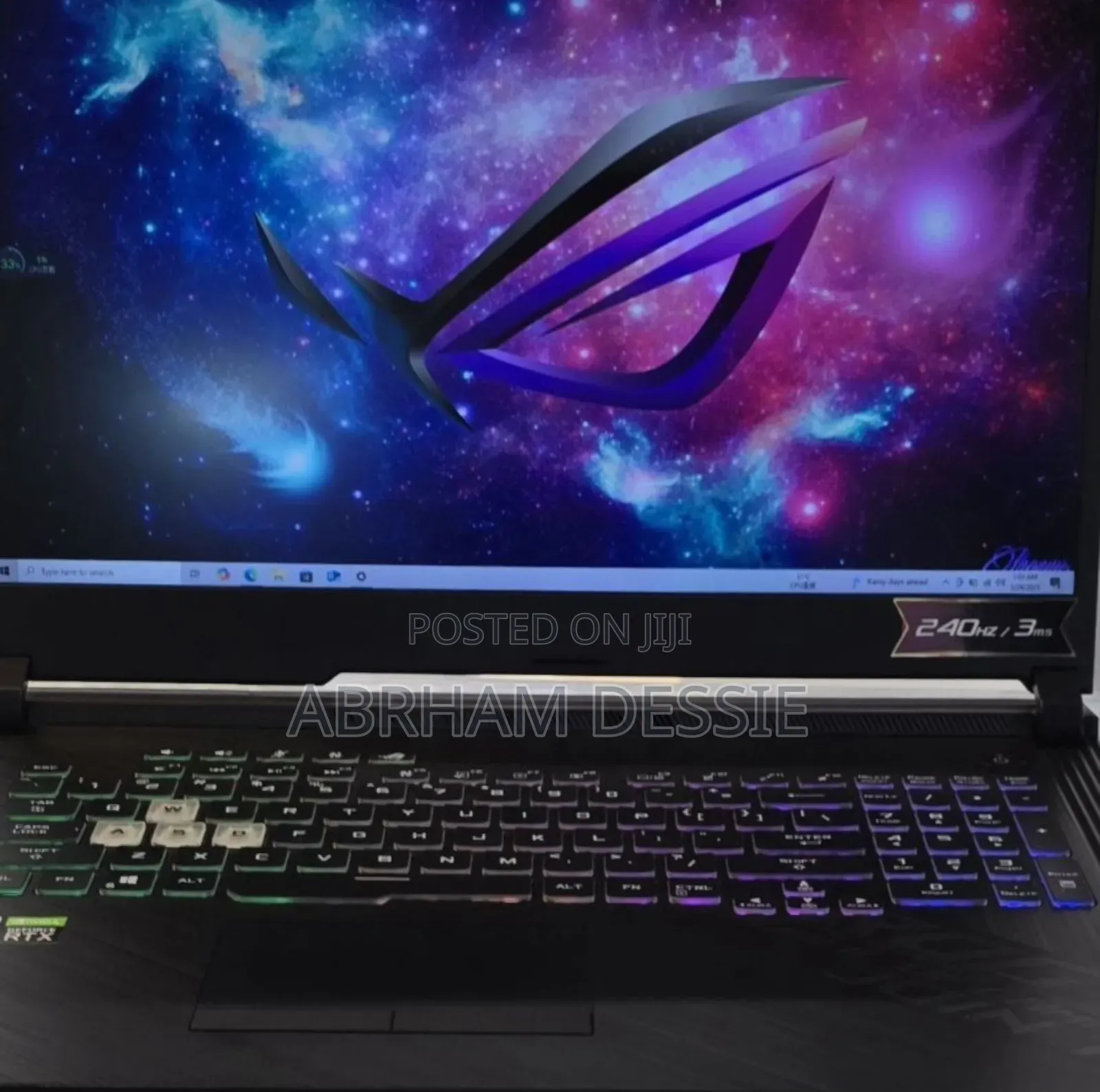 New Laptop Asus ROG Strix G15 16GB Intel Core I7 SSD 1T