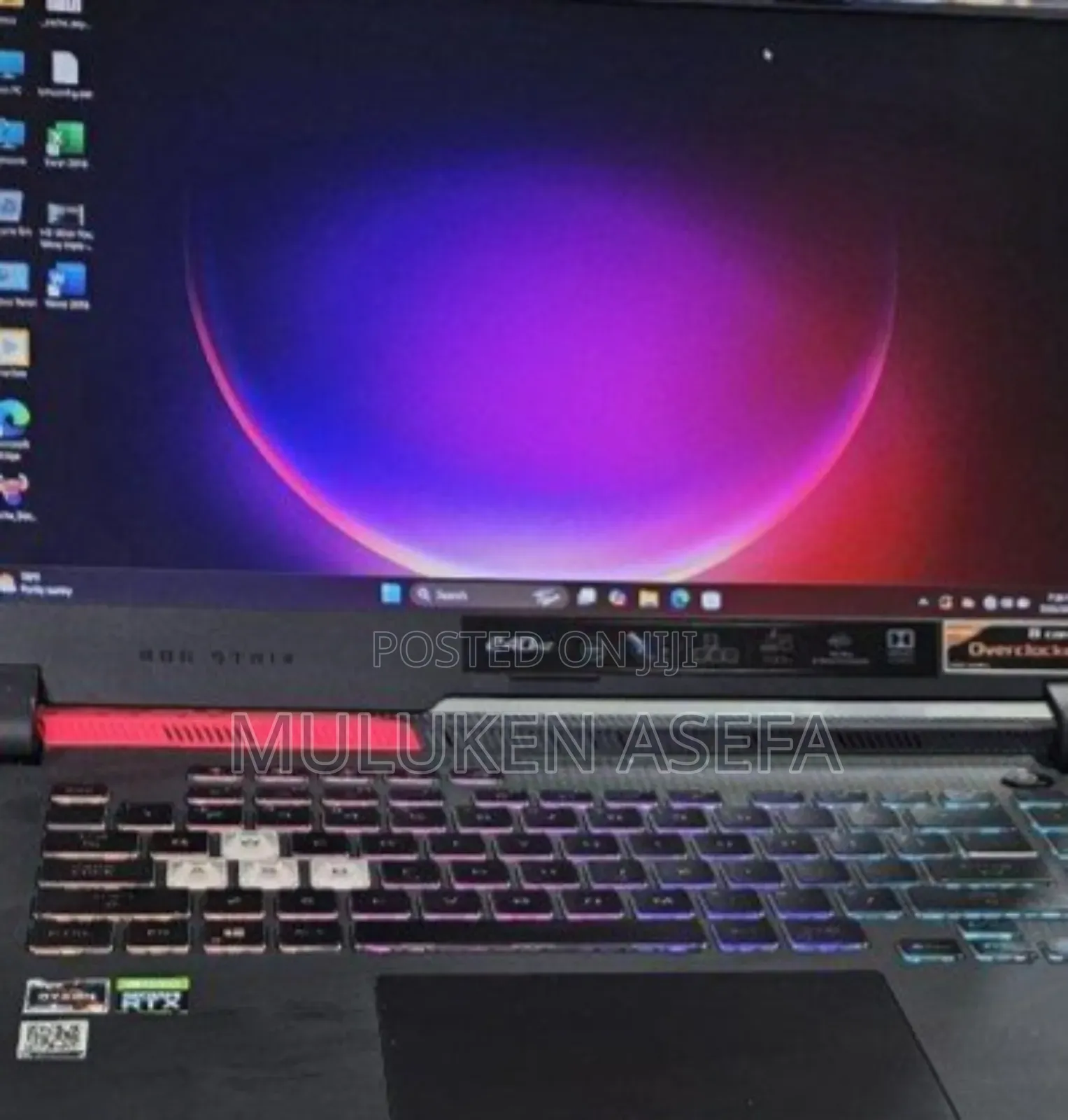 New Laptop Asus ROG Strix G15 16GB AMD Ryzen 9 SSD 1T