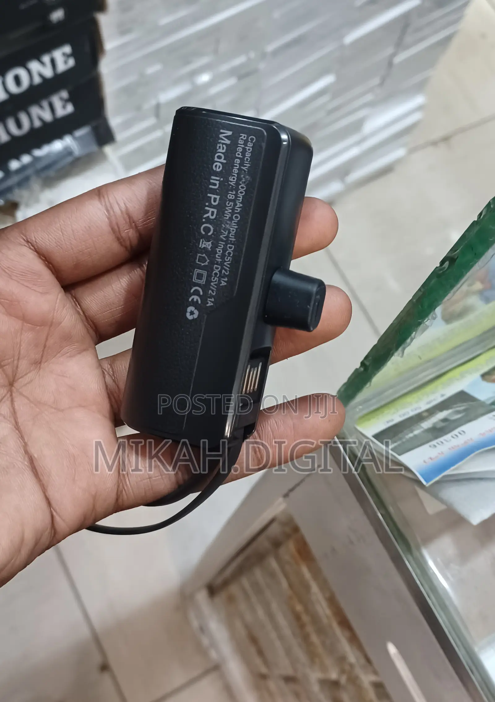 Calus Xt50 Mini Power Bank | With C-Type Charger | 5,000mah