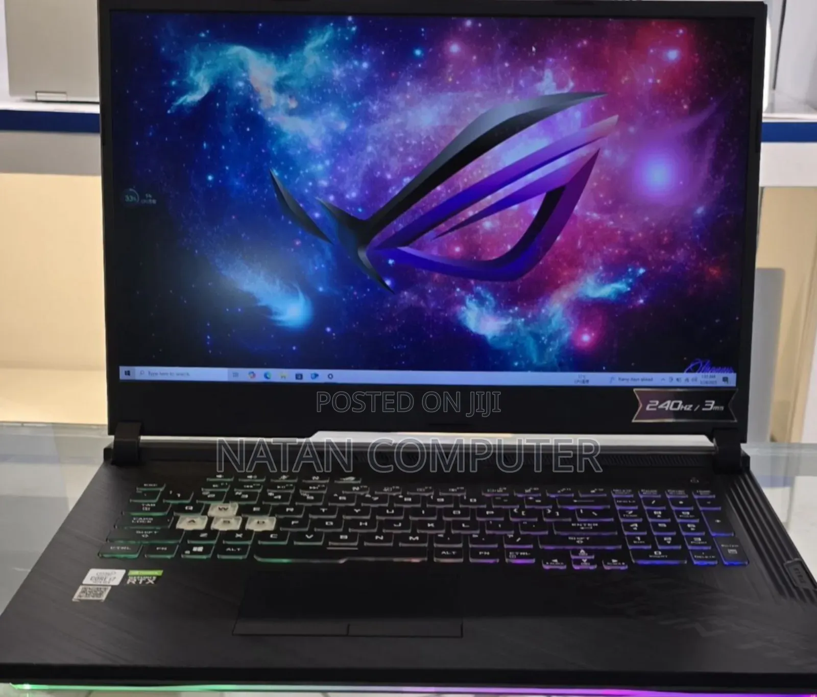 New Laptop Asus ROG Strix G16 G614 16GB Intel Core I7 SSD 1T