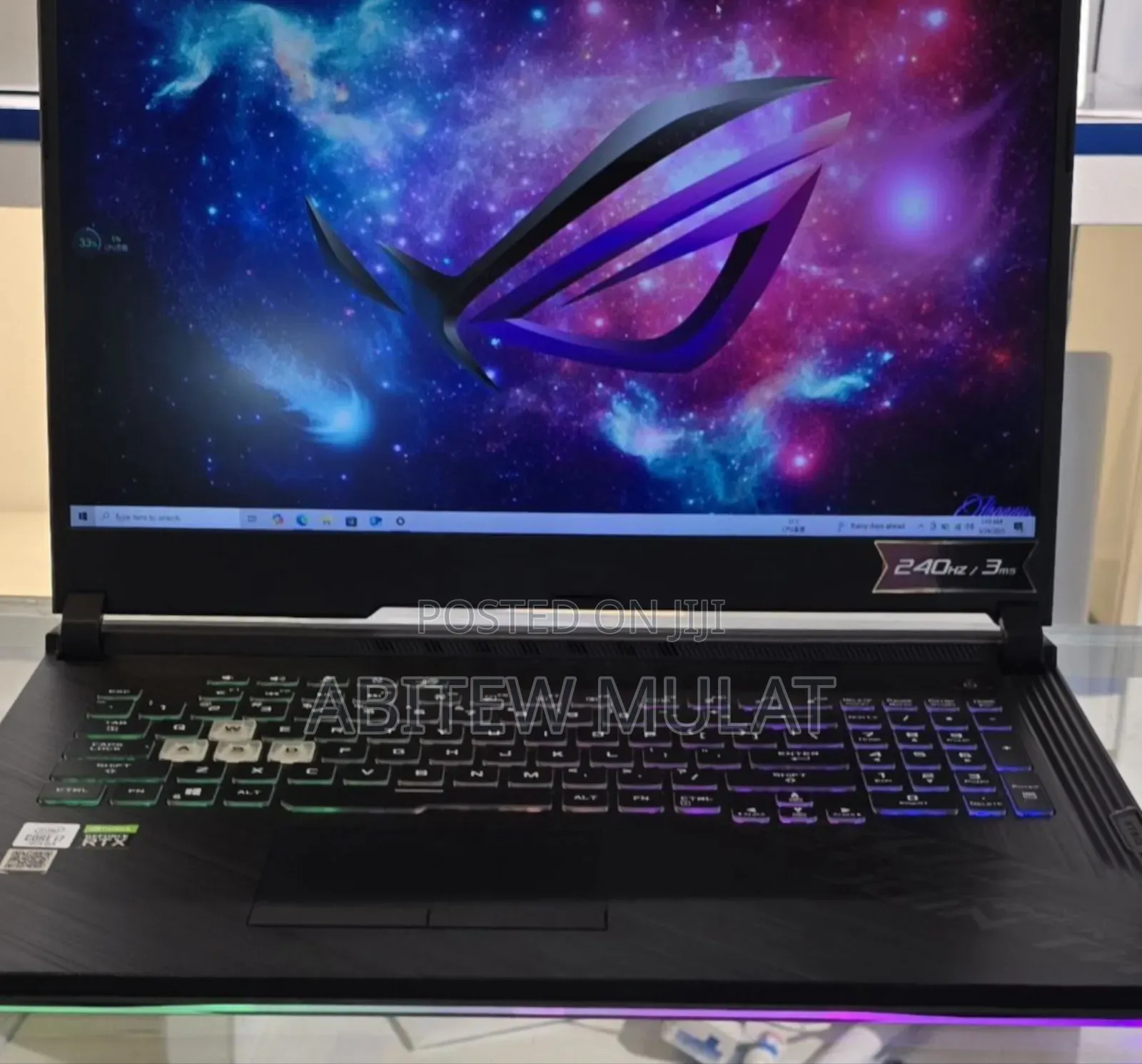 New Laptop Asus ROG Strix G15 16GB Intel Core I7 SSD 1T