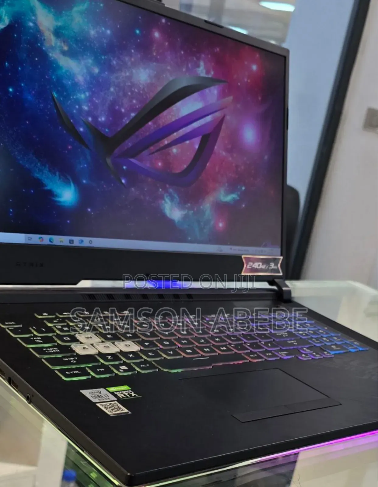 New Laptop Asus ROG Strix G15 16GB Intel Core I7 SSD 1T