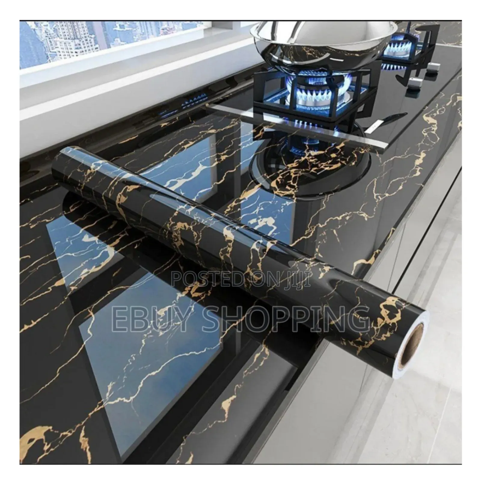 Modernize Any Surface! Black/White Waterproof Vinyl–