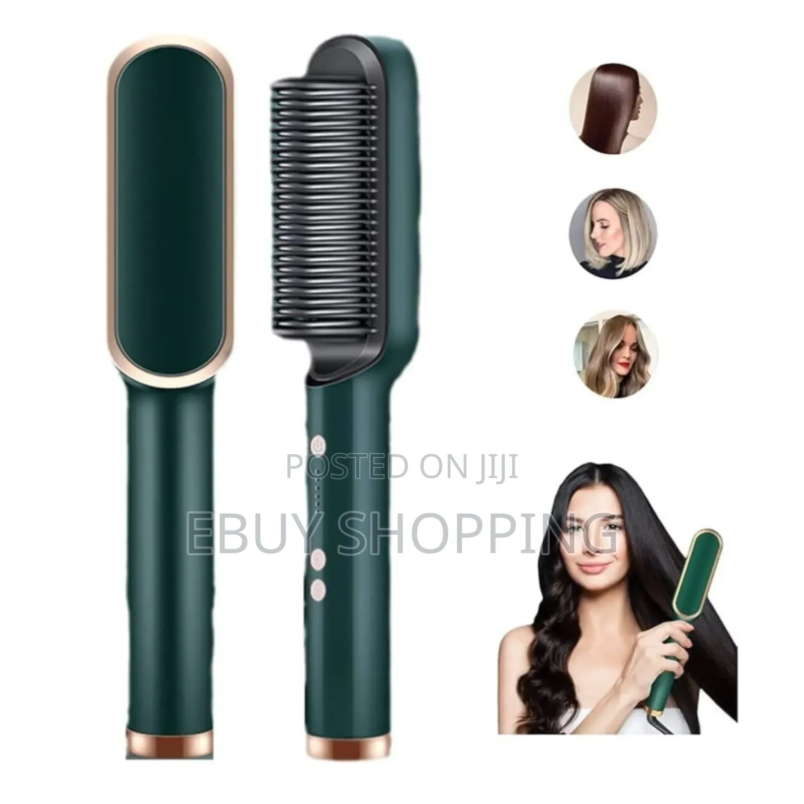 **"Pro-Grade Straightener Comb 4c to Straight, No Compromise