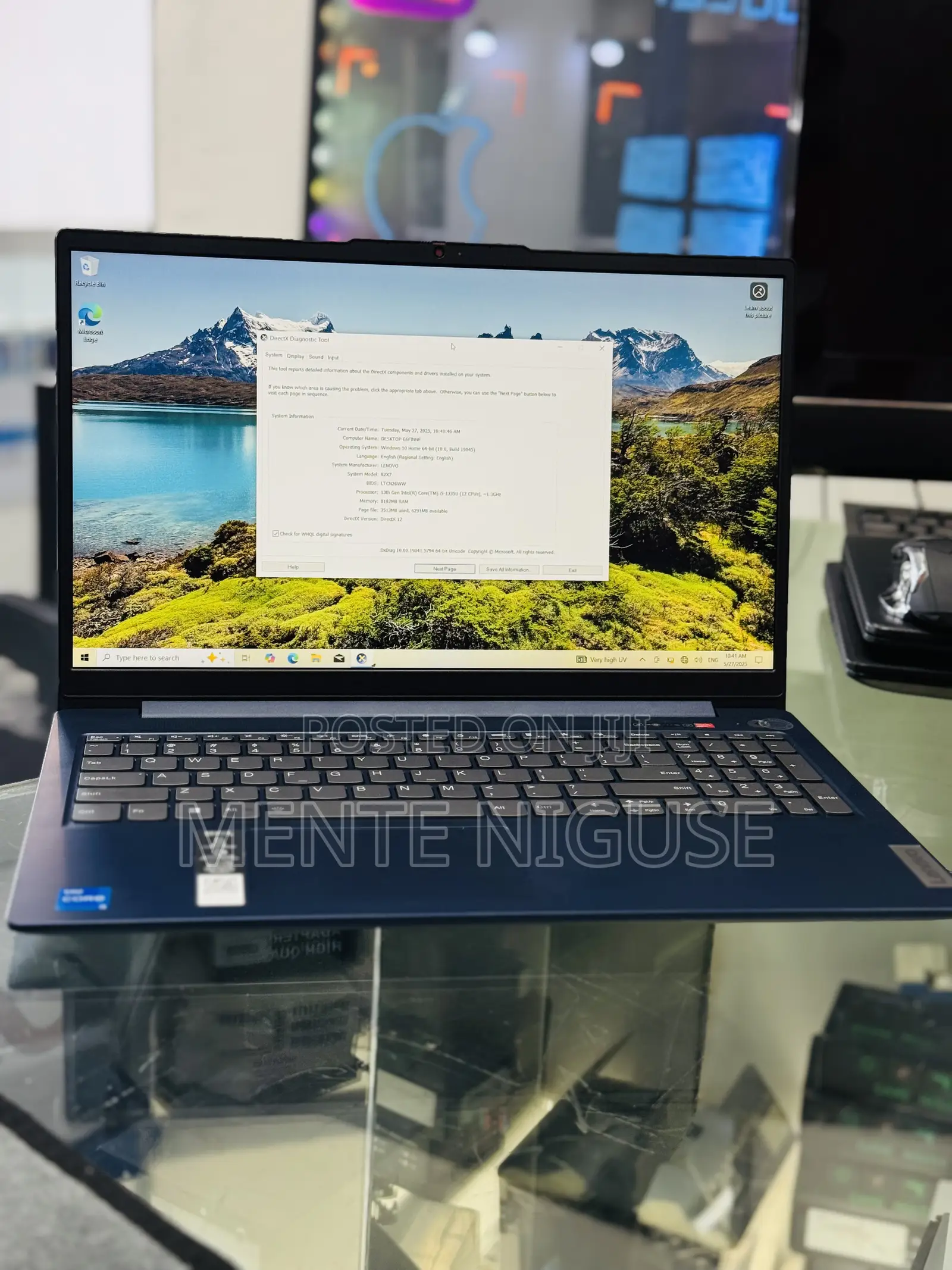 New Laptop Lenovo 16GB Intel Core I5 SSD 512GB