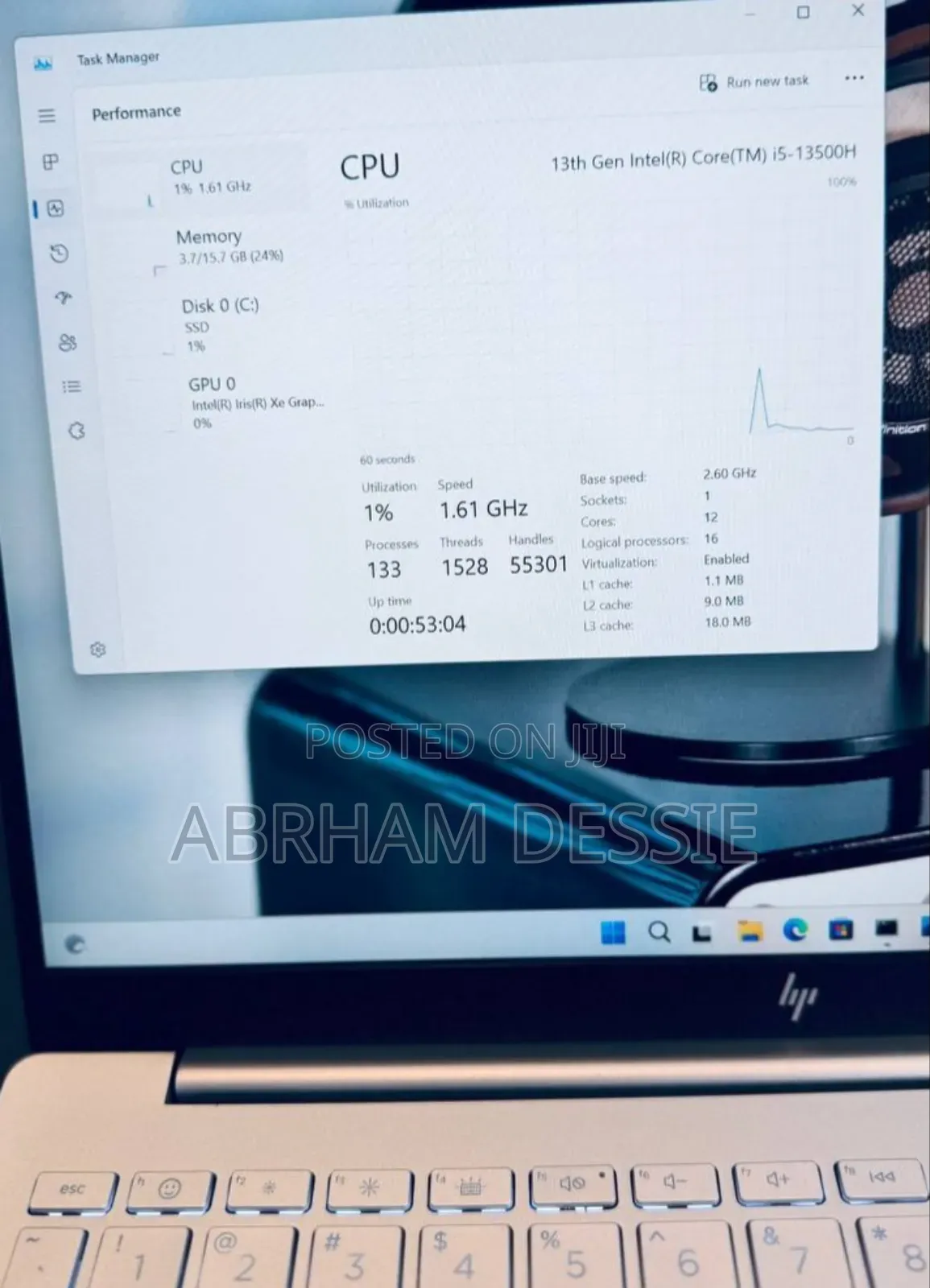 New Laptop HP Pavilion 15 16GB Intel Core I5 SSD 1T