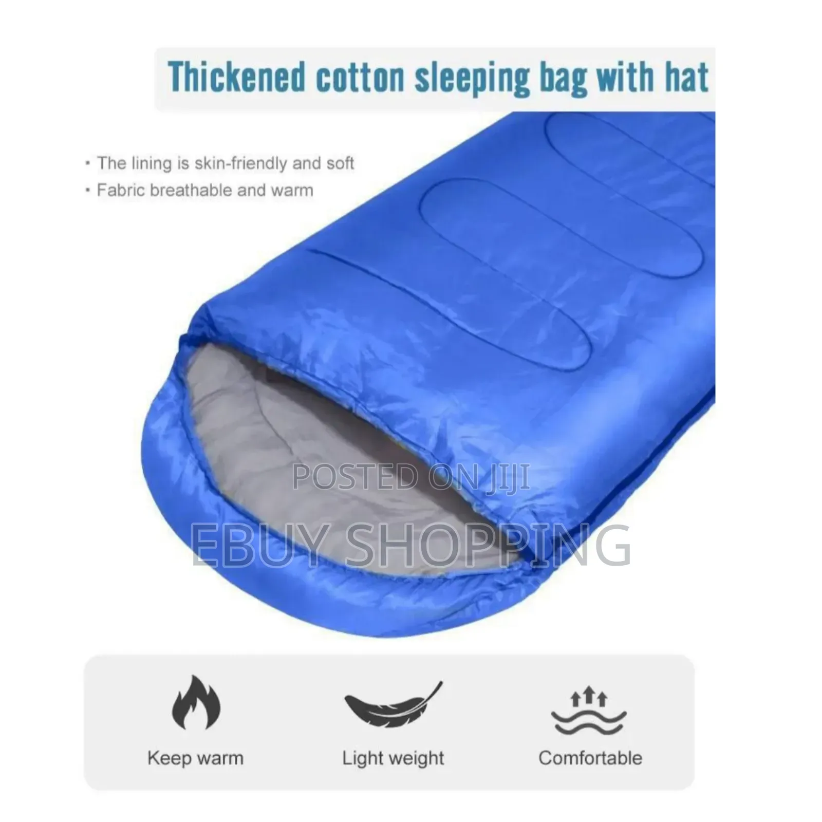 Spacious 210cm Sleeping Bag: Ideal for Religious Journeys