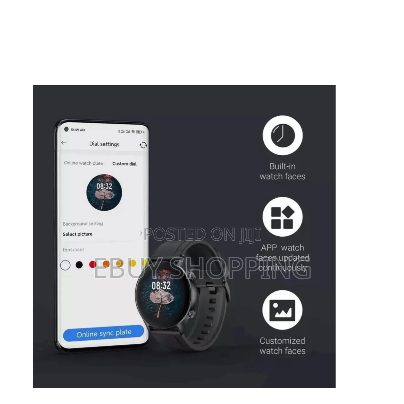 Your Fitness Partner – Haylou Rs3 With Gps 14 Sports Modes