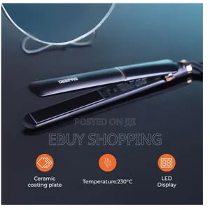 **Ceramic Coated Plates – Gentle On Hair, No Frizz!**