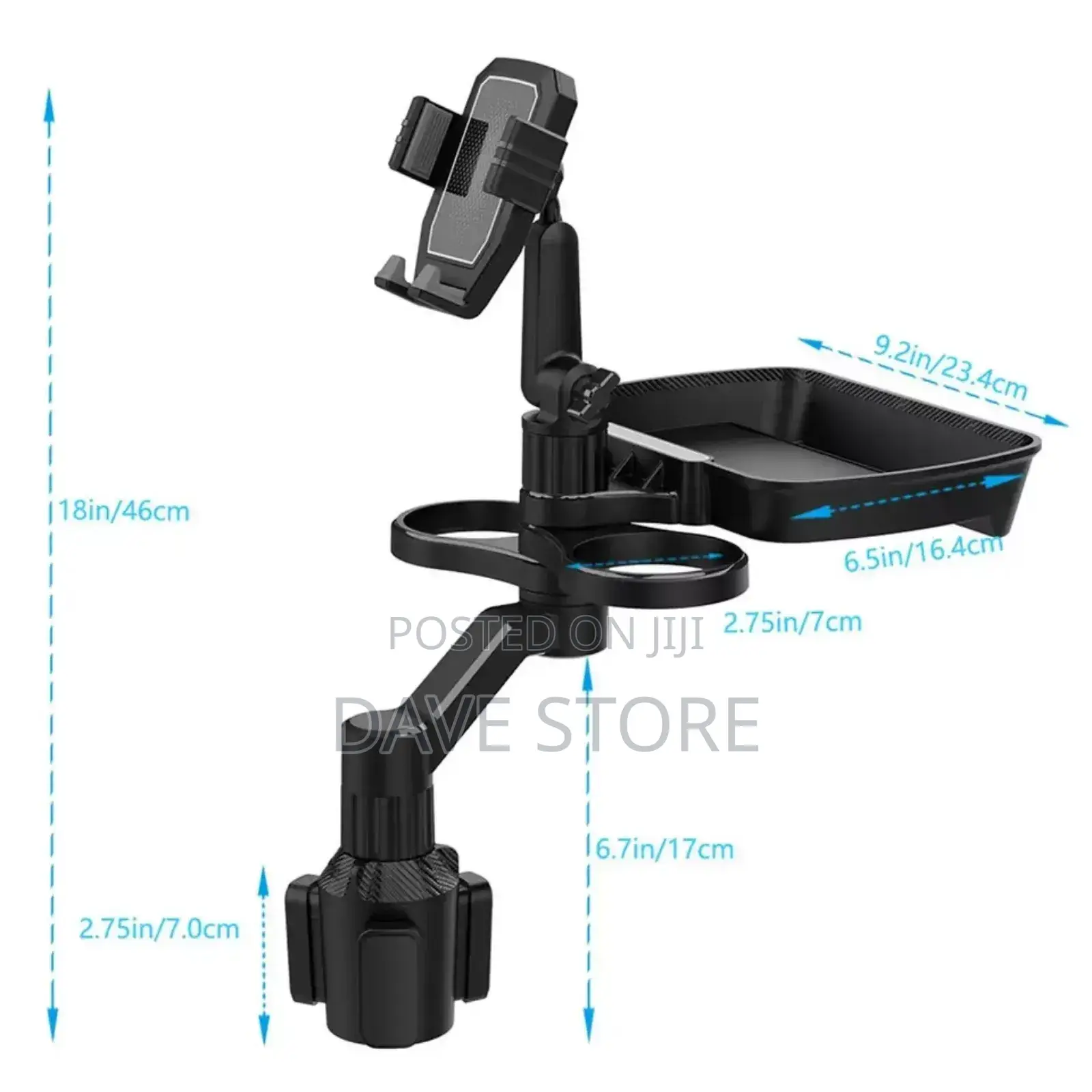 3 in 1 Multifunction Cup Holder Phone Stand
