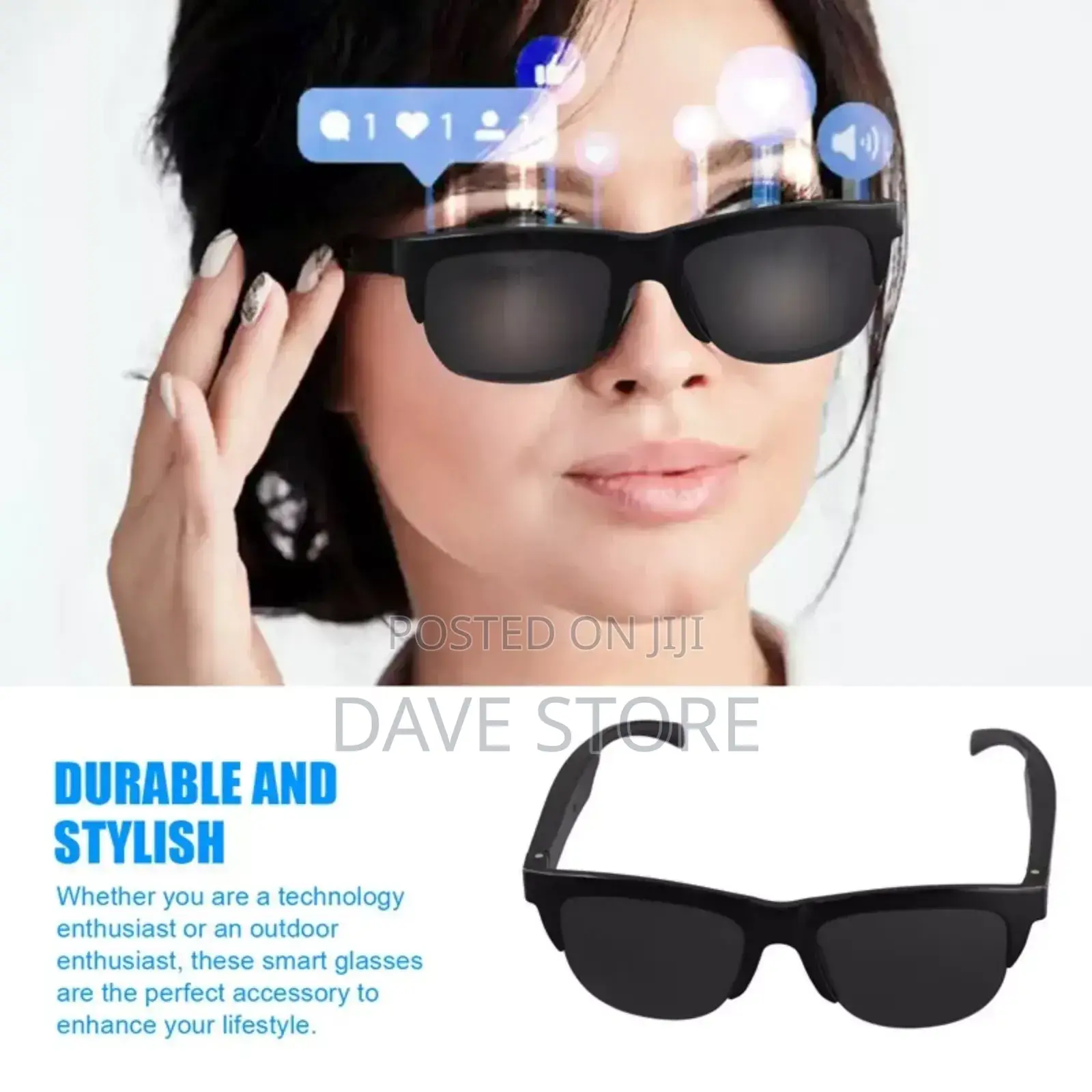 Glasses Wireless Headset