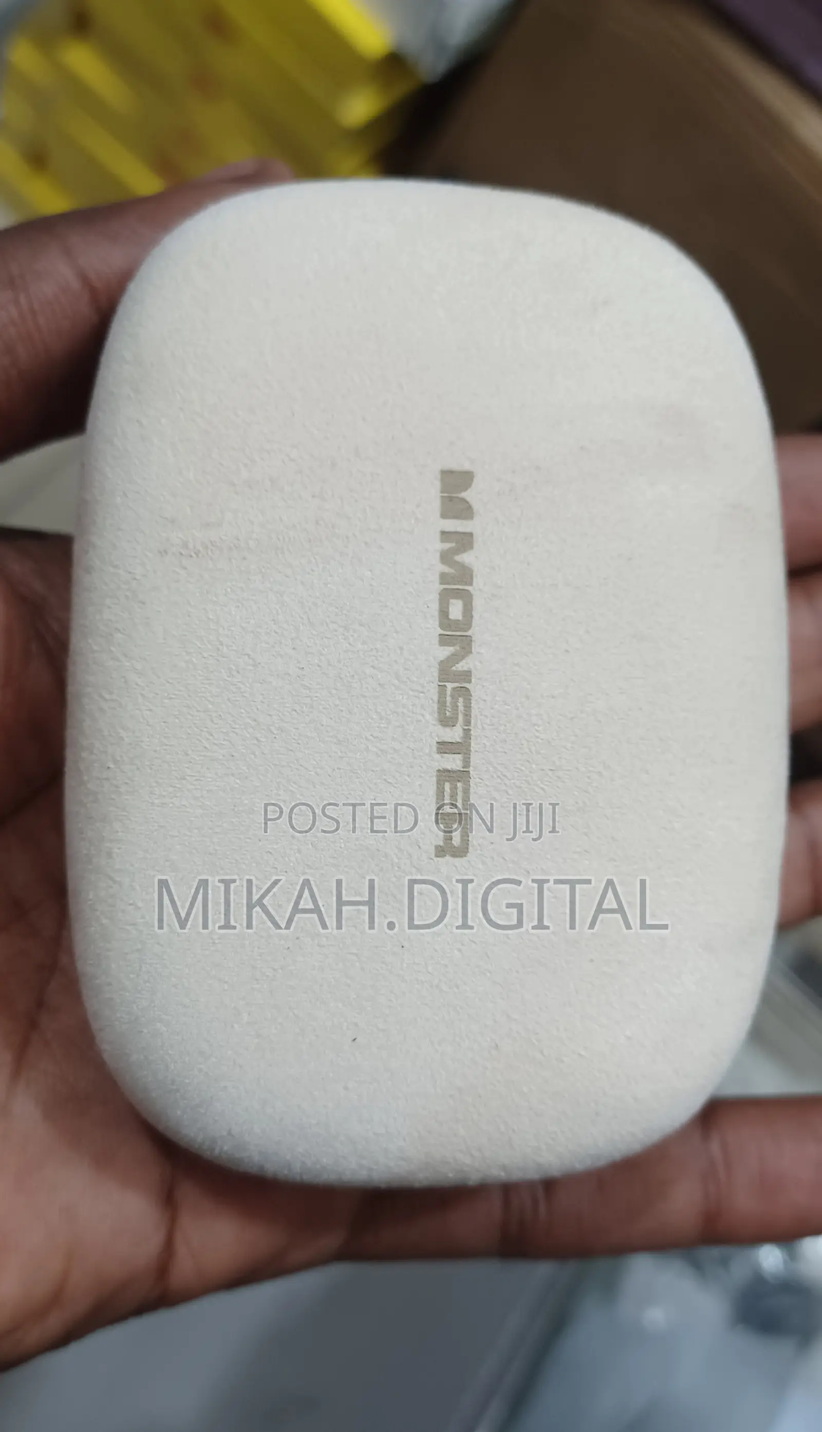 Monster Airmars on Ear Bluetooth Earphones | Beige Color