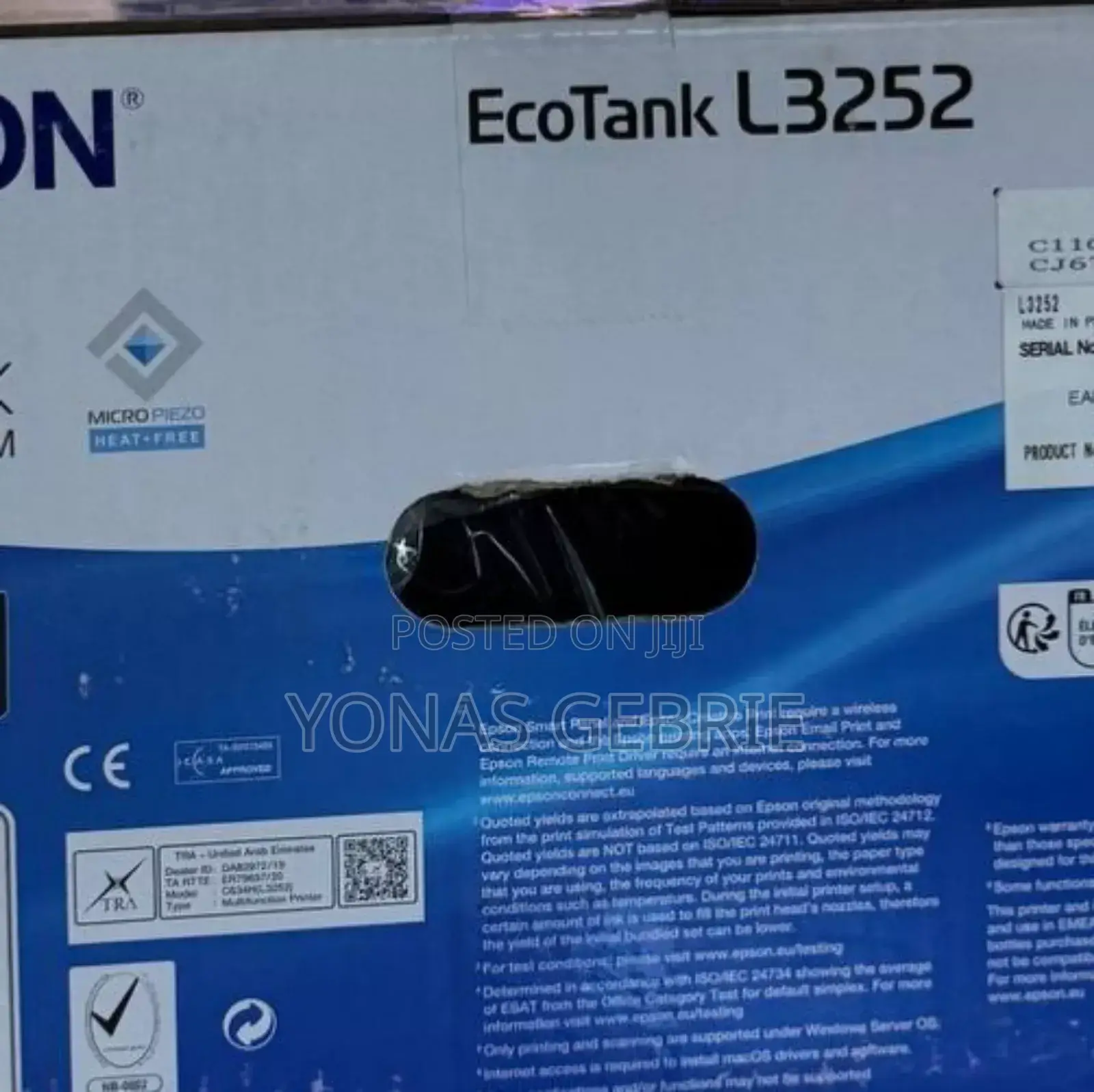 Epson and Ecotank Printer