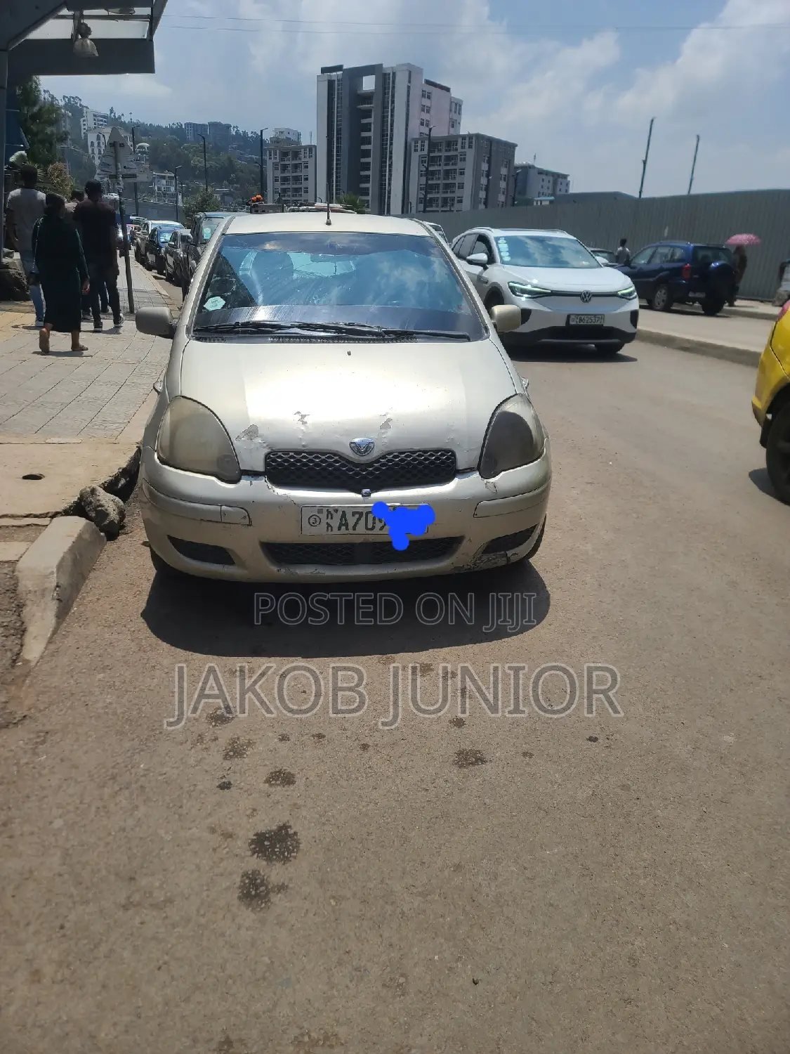 Toyota Vitz 1.0 FWD 3dr 2002 Off white