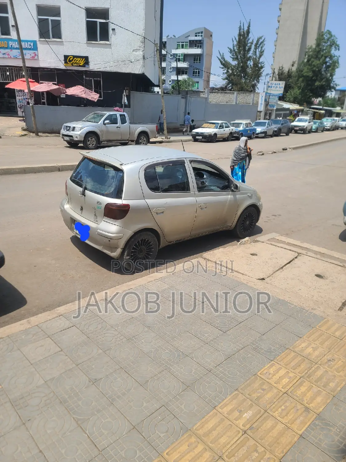 Toyota Vitz 1.0 FWD 3dr 2002 Off white