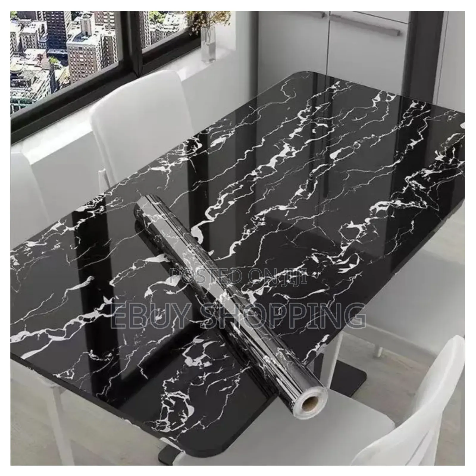 Cabinet Makeover Magic: Self-Adhesive Sticker for Kitchens
