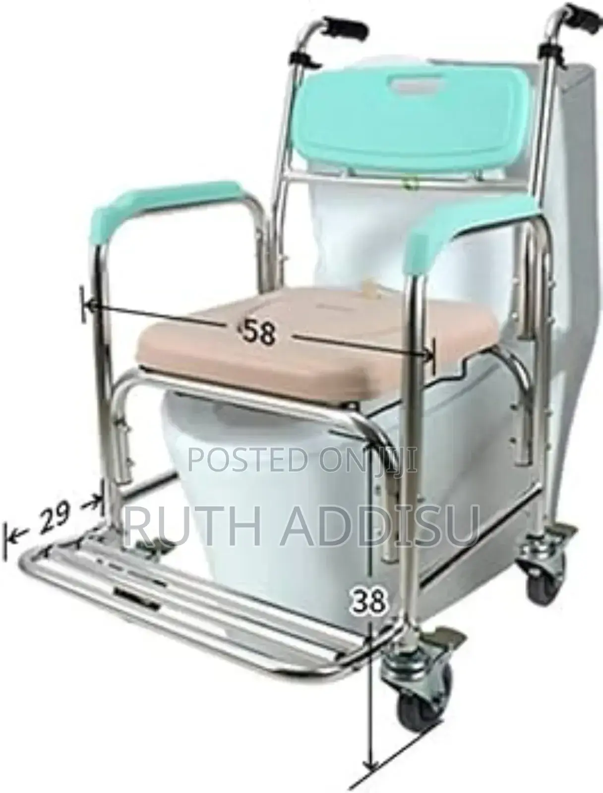 Commode Wheechair本身commode Wheelchair地震commode Wheelchair