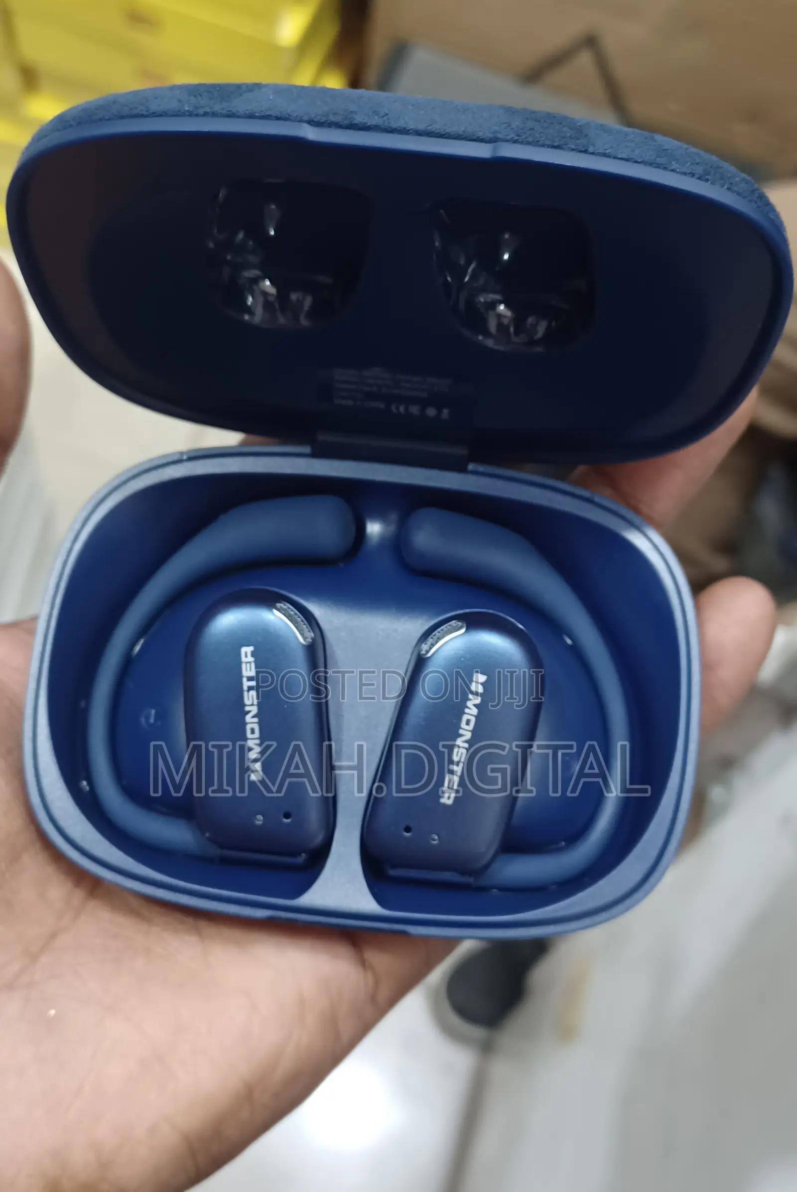 Monster Airmars on Ear Bluetooth Earphones | Dark Blue