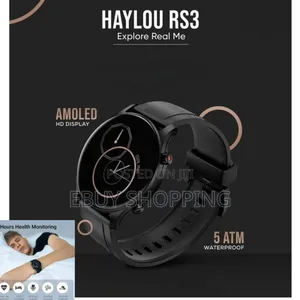 Photo - Smart Stylish – Haylou Rs3 With 1.2" Amoled Screen