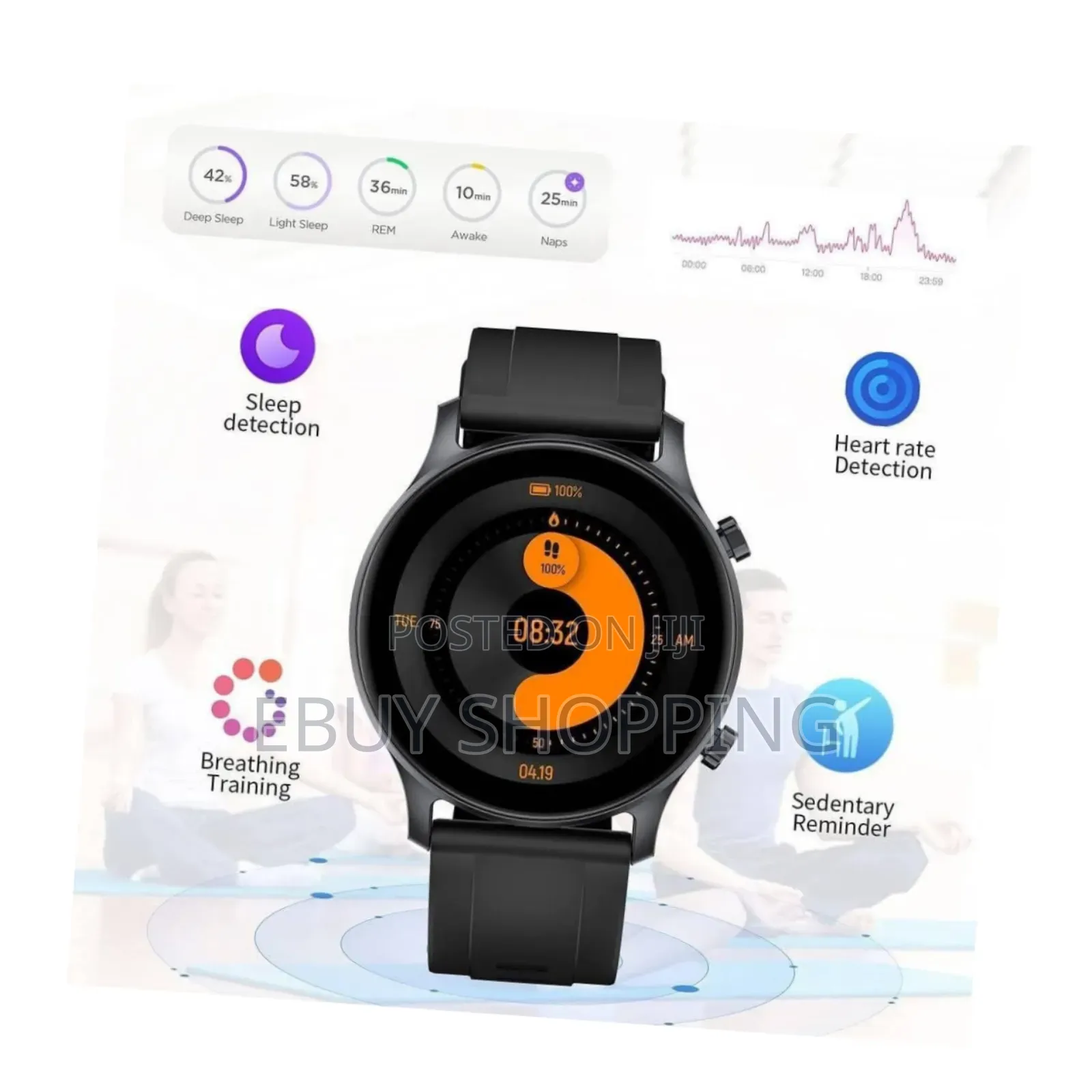 Smart Stylish – Haylou Rs3 With 1.2" Amoled Screen