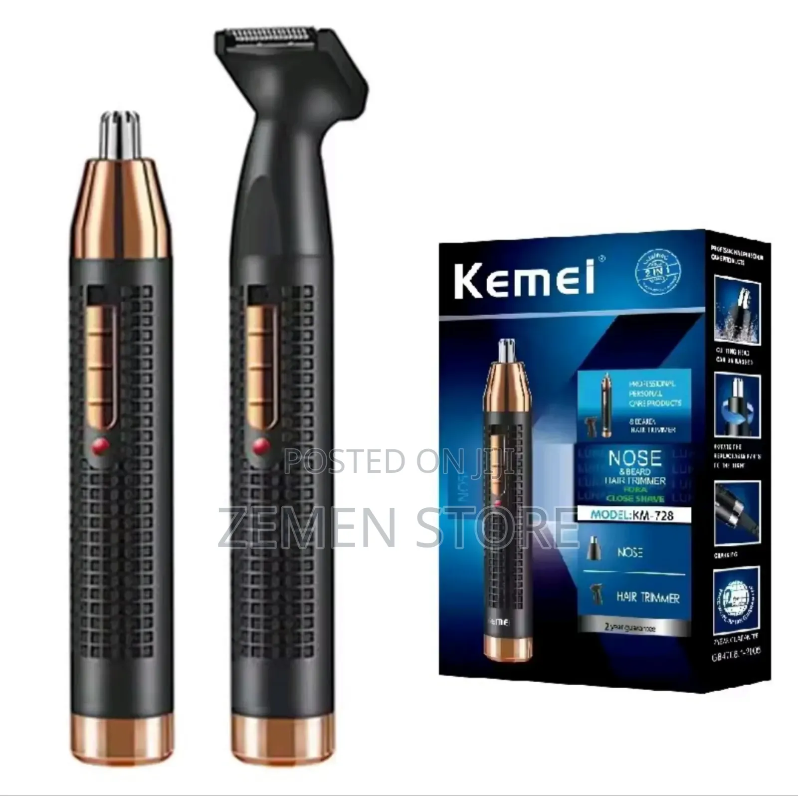 2in1 Geemy Rechargeable Hair Trimmer