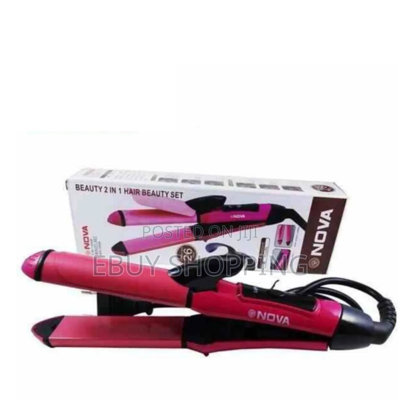 Rapid Heat Lasting Style: Nova’S Curler Straightener Combo